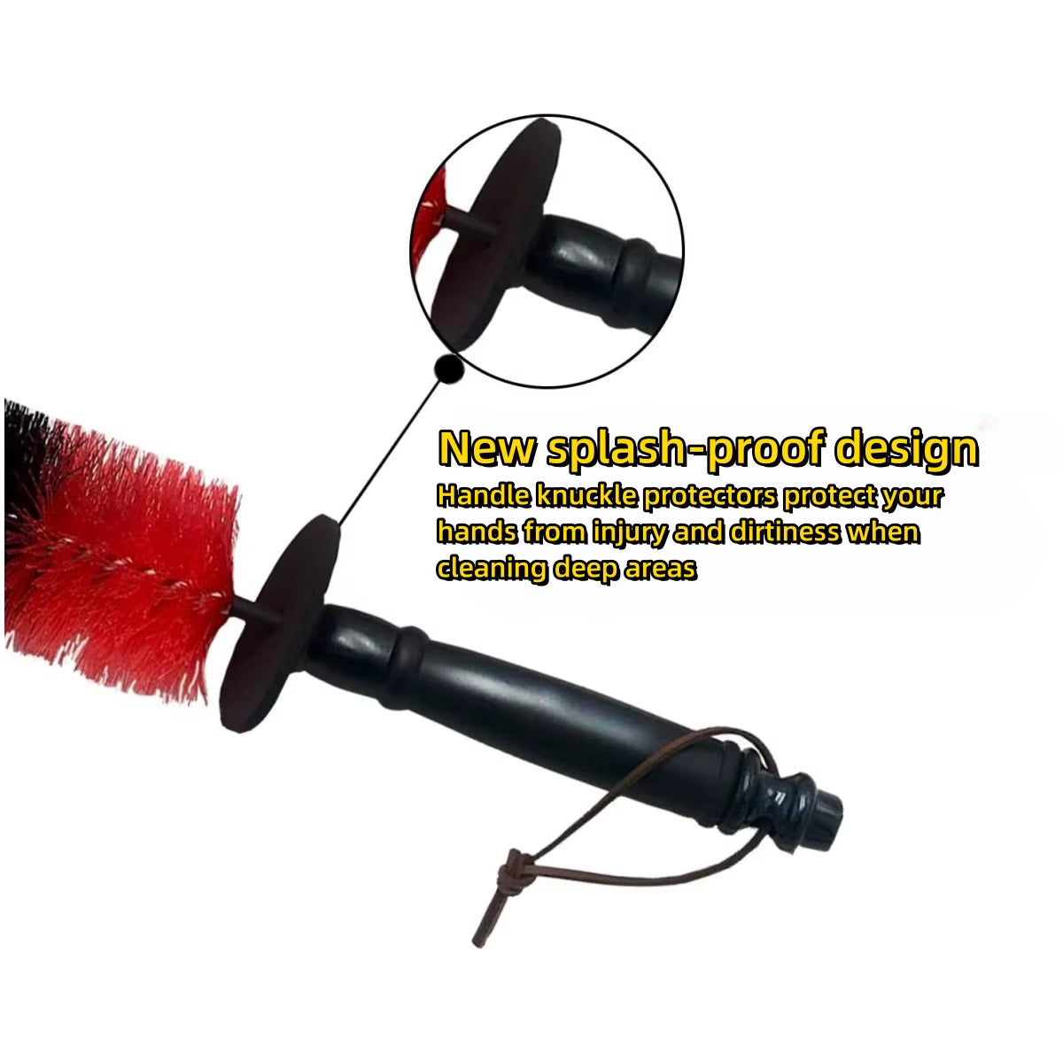 Auto Wheel Cleaning Brush