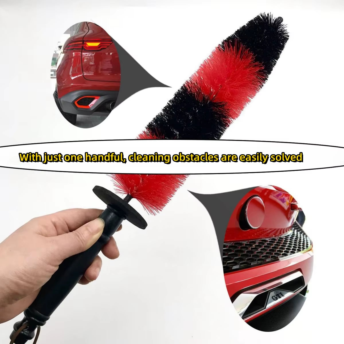 Auto Wheel Cleaning Brush