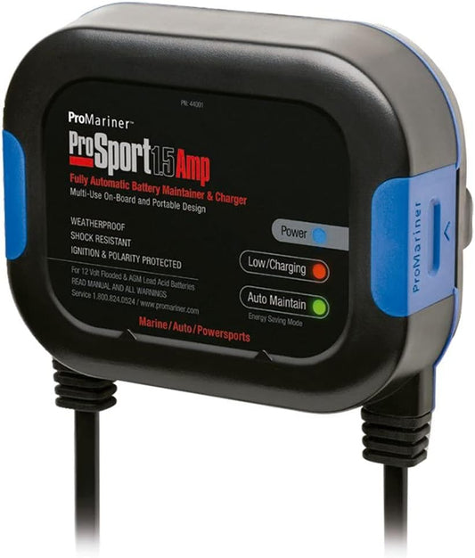 44001 Prosport 1.5 Maintainer 1.5A, 1 Bank, 120V
