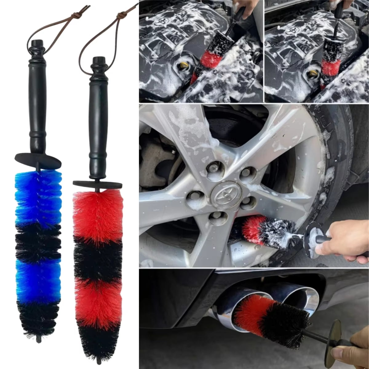 Auto Wheel Cleaning Brush